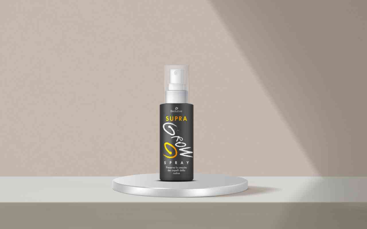 Scopri supraGrow spray: il rimedio naturale per fermare la caduta dei capelli