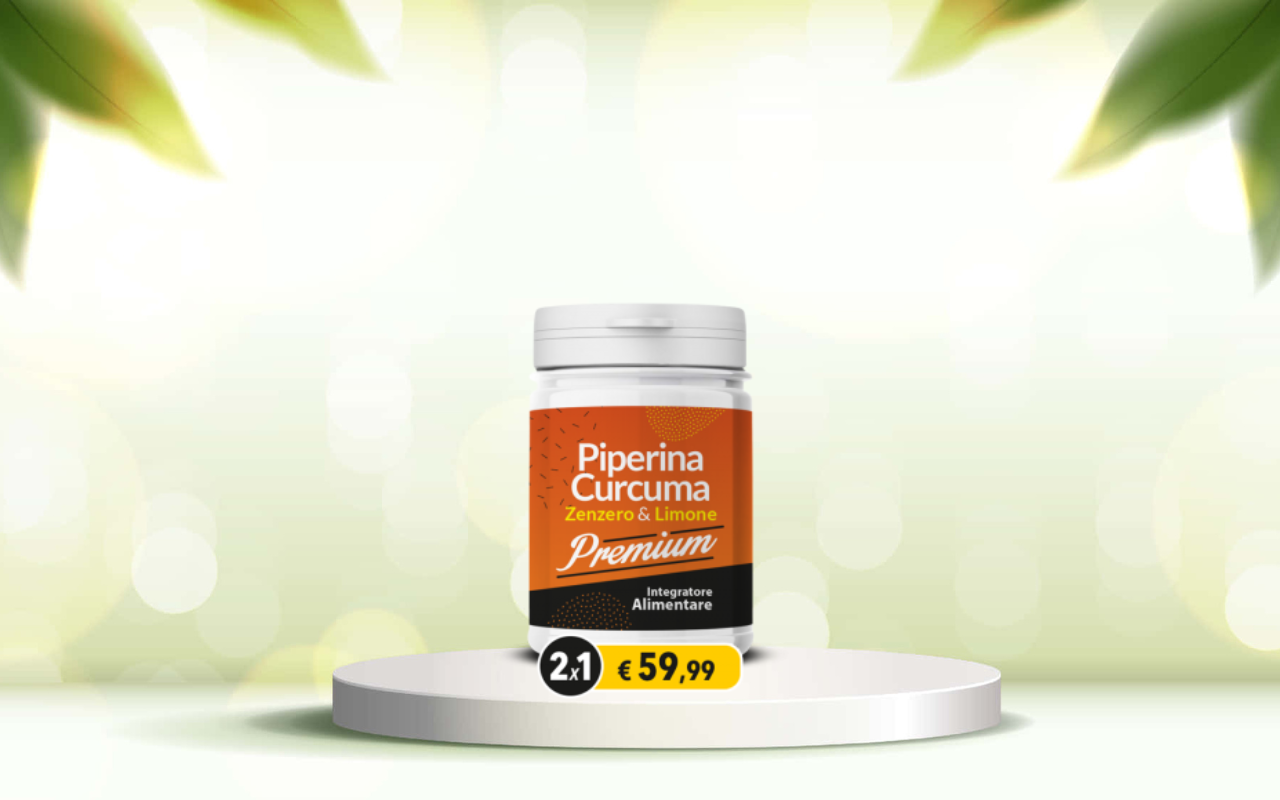 Scopri i benefici detox: prova piperina e curcuma premium per il tuo benessere