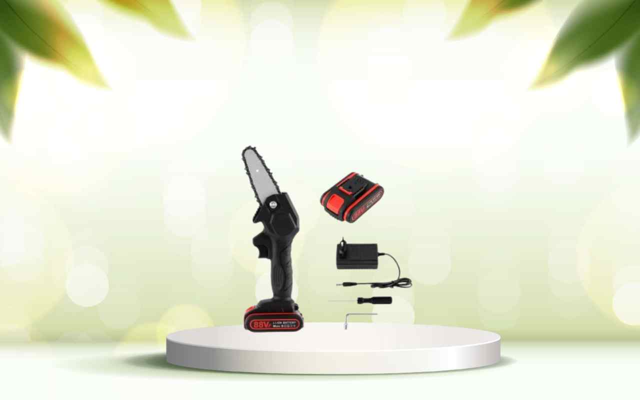 Scopri la mini motosega a batteria: potatura facile e veloce, prova ora