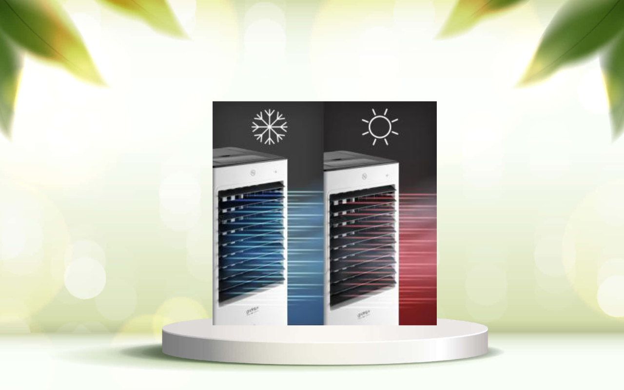 EKO‑AIR 3-in-1: raffrescatore, scaldino e umidificatore per comfort tutto l’anno