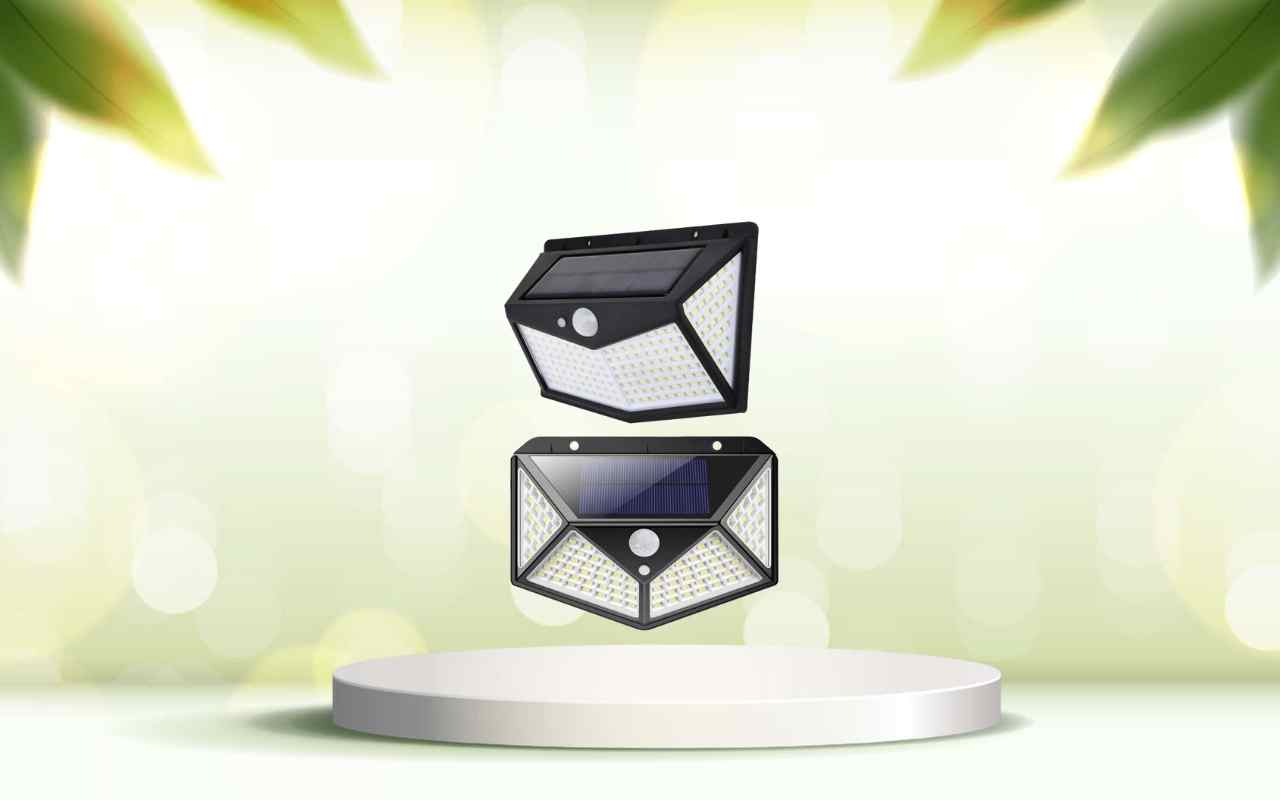 Illumina il tuo giardino senza costi: scopri il faretto solare 100 LED in offerta