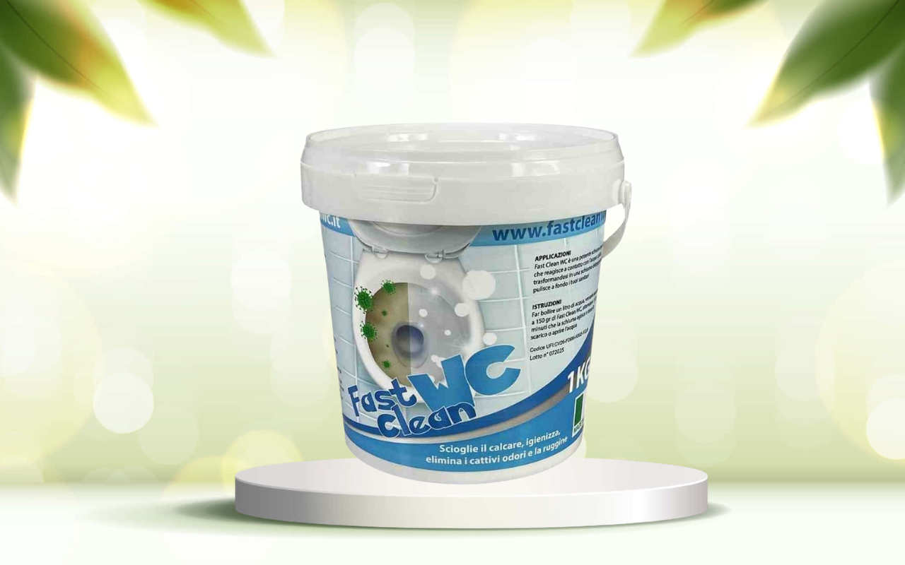 Elimina calcare e ruggine dal WC senza fatica con Fast Clear: scopri come funziona